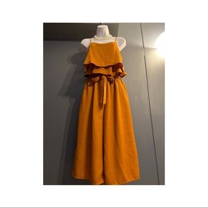 SOLD,Excellent Condition! Mustard Yellow Ankle Jumper